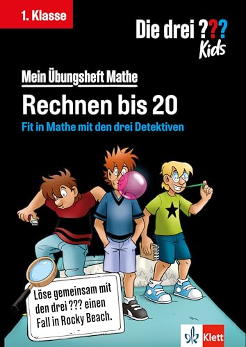 Die drei ??? Kids: Mein Übungsheft Mathe 1. Klasse - Rechnen bis 20