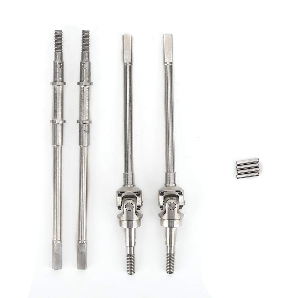 KIMISS Assale Posteriore Anteriore, per Axial SCX10 II 90046 90047 Axial Scx 10 Albero di Trasmissione Montare Semiassi 1 10 Modello di Auto RC