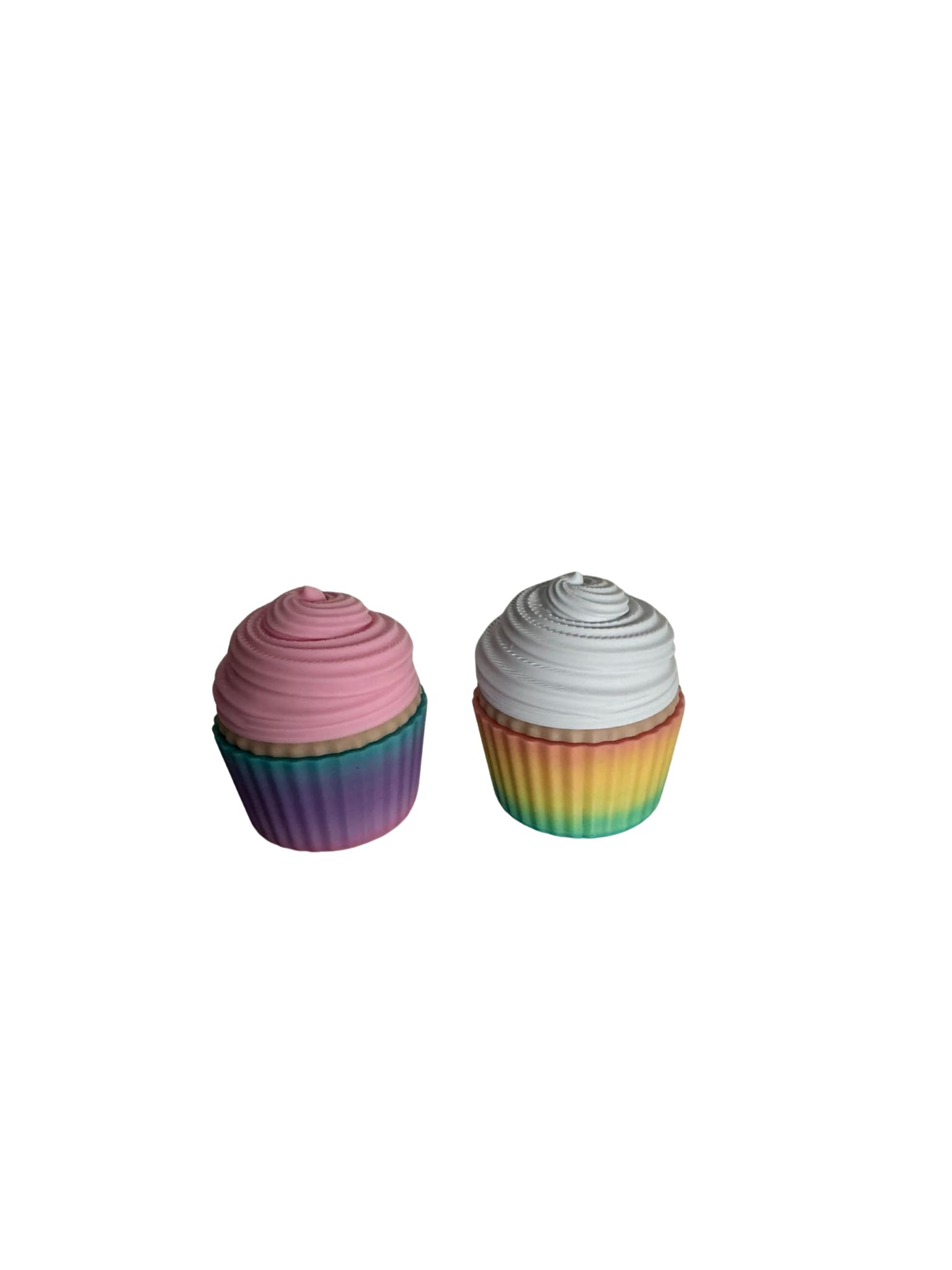 Cupcake-Shaped Storage Container with Lid, Multicolour - Image 4