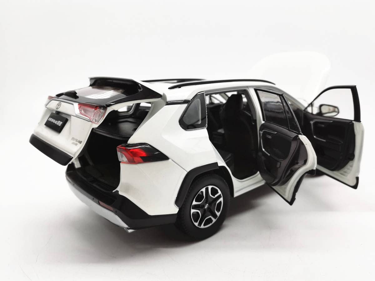Amazon.co.jp: 1/18 トヨタ RAV4 2019 白3 : 車＆バイク