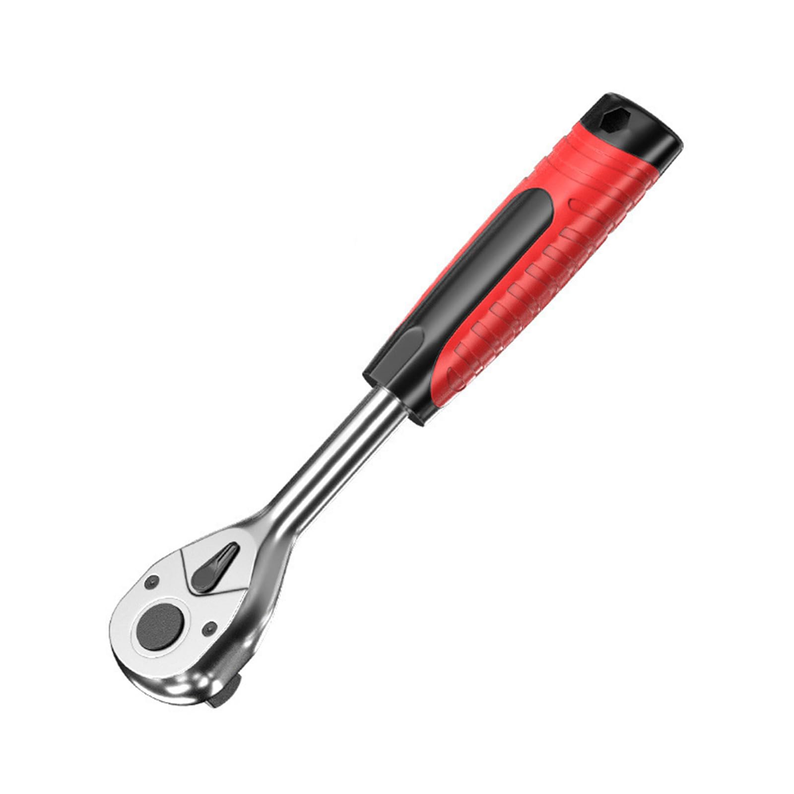 Jazuaiao 4 Points Retracting Ratcheting Wrench Spanner Rapidly Release Systems Strong Vehicle Maintenance Gear 1 / 4Inch 1 / 2Inch 3 / 8In Drive Size Ratcheting Handle Tool