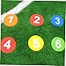 SKISUNO 10pcs Multi-Function Soccer Training Sign Dishes Random Colors Agility Markers for Football Basketball and Hockey Drills Smooth Edges for Safe Use