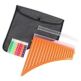 Mr.Power Pan Flute 18 Pipes C Key Panpipe Music Wind Instrument &Bag for Beginners Family Friend