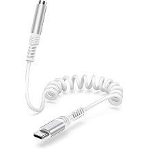 Sarmal USB C - 3,5 mm Kulakl k Jak  Adapt r , Tip C - Aux Di i Ses Dongle Kablosu iPhone 16e 15 Pro Samsung S25 S24 S23 A56 A55 A36 Plus, Pro, Max, iPad'den Jack Dongle Adapt r ne Uyumlu