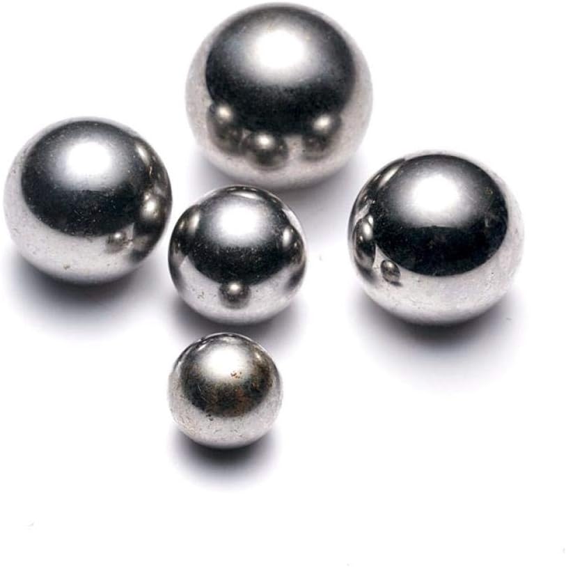 Rivet， Steel Ball,Bearing Steel Ball,Precision Bearing Steel Ball, 17/18/19/20/21/22.225mm, Solid Round Steel Ball(22.23mm [5pcs])