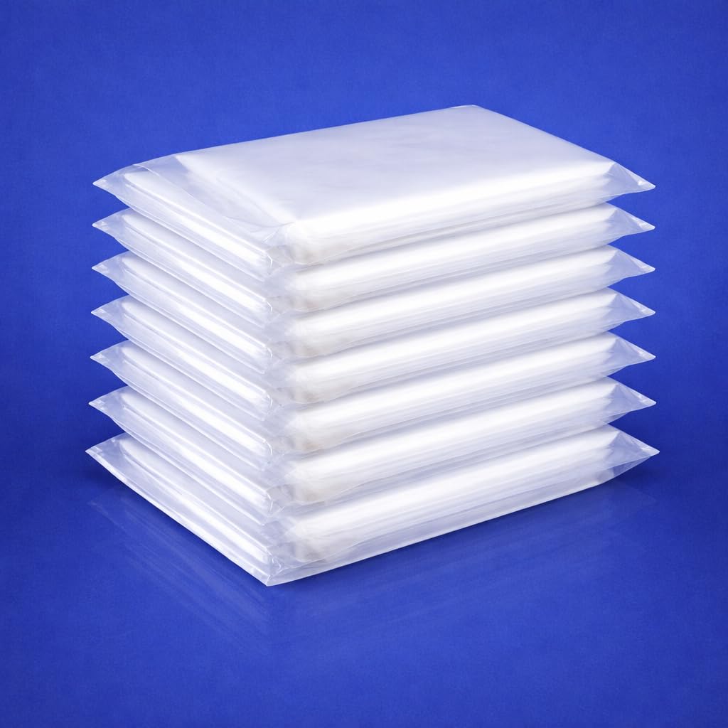 Sabco Clear - 1000Pcs Grip Seal Bags - Ziplock Bags - Resealable Bags - Small Plastic Bags - Baggies, Jewellery Bags, Sandwich Bags - Small Resealable Bags - Self Seal Bags (5.5" X 5.5")