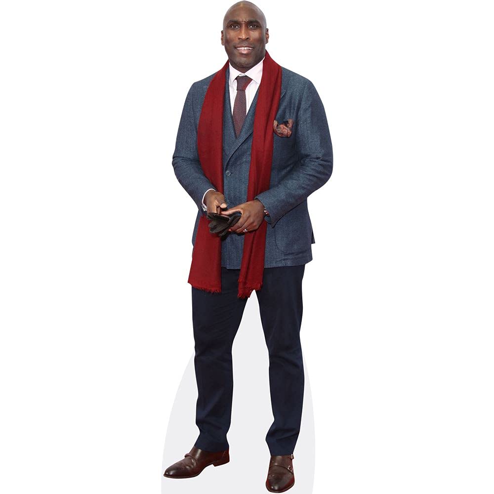 Sol Campbell (Scarf) Mini Size Cutout