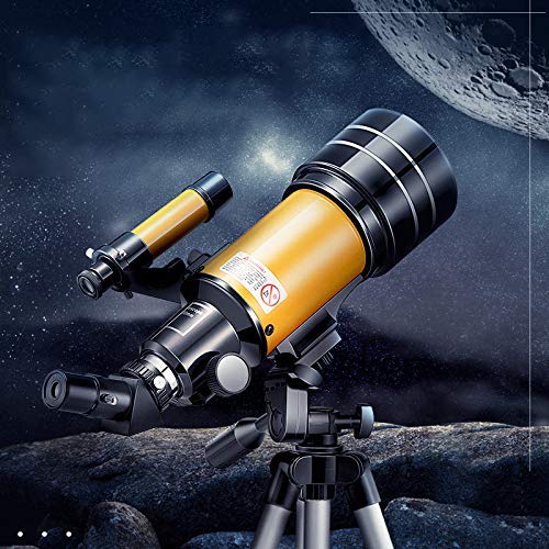 Image of Telescopes, Telescope for Adults, Professional Zoom Astronomical Telescope Outdoor 150X Refraction Deep Space Moon Viewing with Photo Clip Binoculars