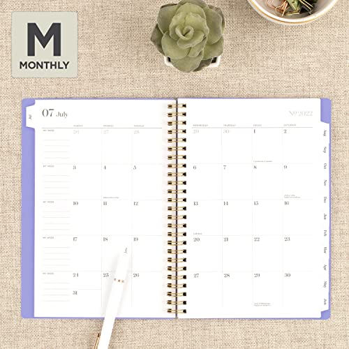Cambridge 2022-2023 Planner, Weekly & Monthly Academic, 5-1/2" x 8-1/2", Small, WorkStyle Focus, Lavender (1606-200A-19) - Image 3