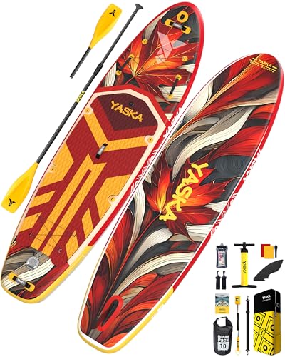 YASKA Tavola Sup Gonfiabile,Stand Up Paddle Board Adulti per 2 Persone Famiglia Grandi Dimensioni...