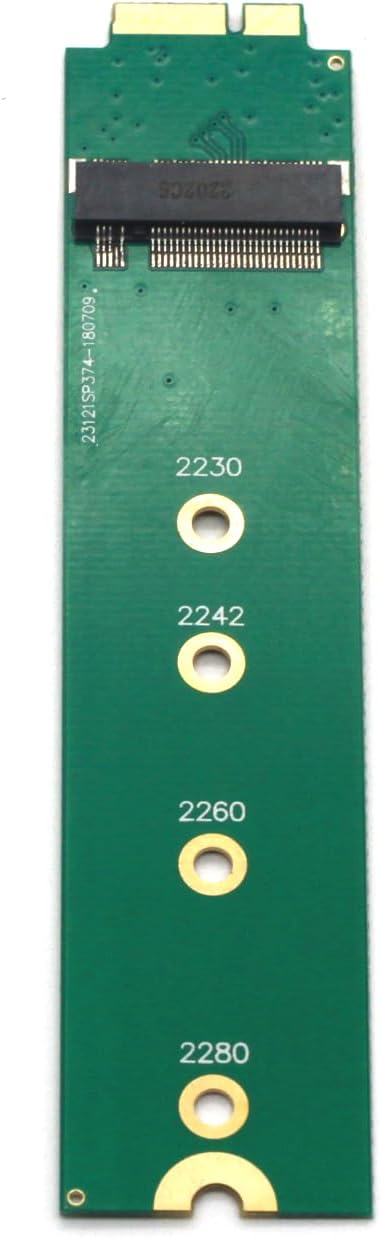Mustpoint M.2 NGFF SSD إلى محول A1369 A1370 لاستبدال MacBook Air 2010 2011 HDD