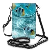 ✿✿ Tragbare Anlässe✿ ✿ 4,9 x 19,3 cm. Kleine Größe und große Kapazität Handy-Handtaschen sind sehr geeignet für Sie zu tragen bei verschiedenen Outdoor-Aktivitäten. Wie Wandern, Einkaufen, Camping, Reisen, Arbeit, Verabredungen, Partys, Abendessen, Radfahren, Klettern. Das stilvolle und wunderschöne multifunktionale Design kann mit Ihrer Kleidung kombiniert werden, was Ihren persönlichen Charme zeigt