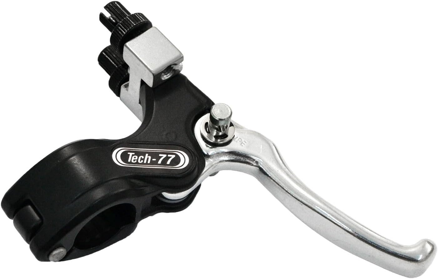 Dia-COMPE TECH-77W Double Cable Pull Right Hand Brake Lever, DP2847-R, Black/Silver