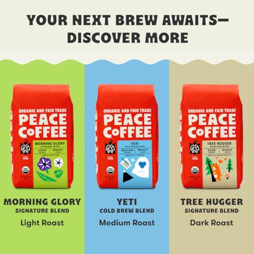 Image of Peace Coffee Birchwood Breakfast Blend Medium Roast Coffee Pods, 72 Count