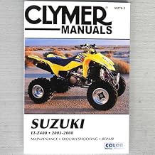 i5motorcycle Service & Repair Manual for Suzuki LTZ400 LTZ 400 Quadsport ATV Quad Sport 2003-2008