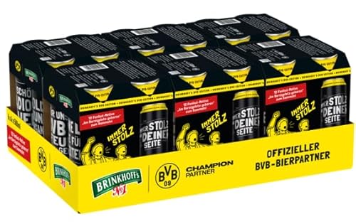 Brinkhoff’s Bier BVB Edition, Einweg 6x4x0,50 L Dose