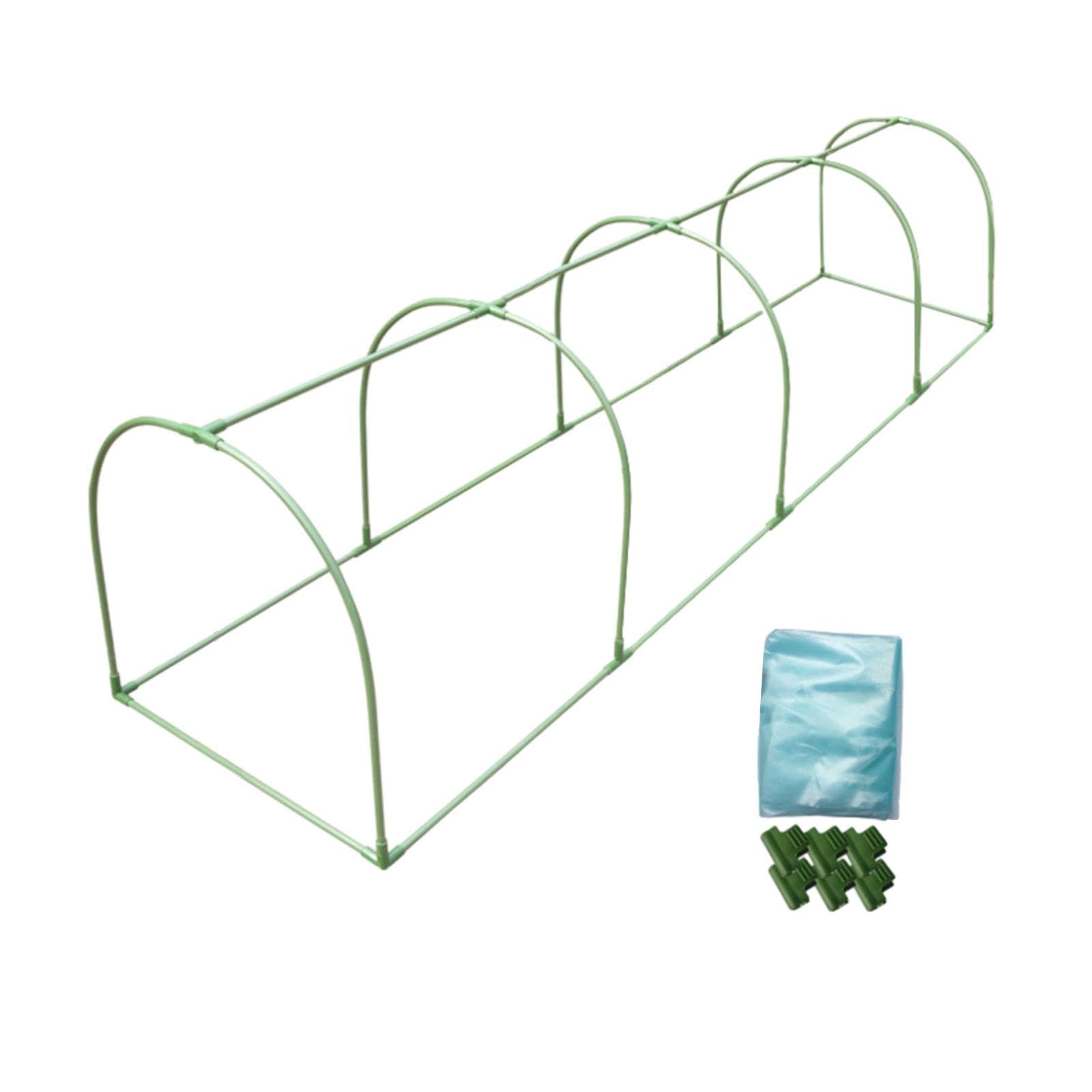 DIY-Mini-Gewächshaus-Set mit Isolierabdeckung 200 x 50 x 50 cm