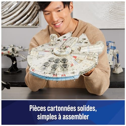 FAUCON MILLENIUM Star Wars 4D Build - vue 7