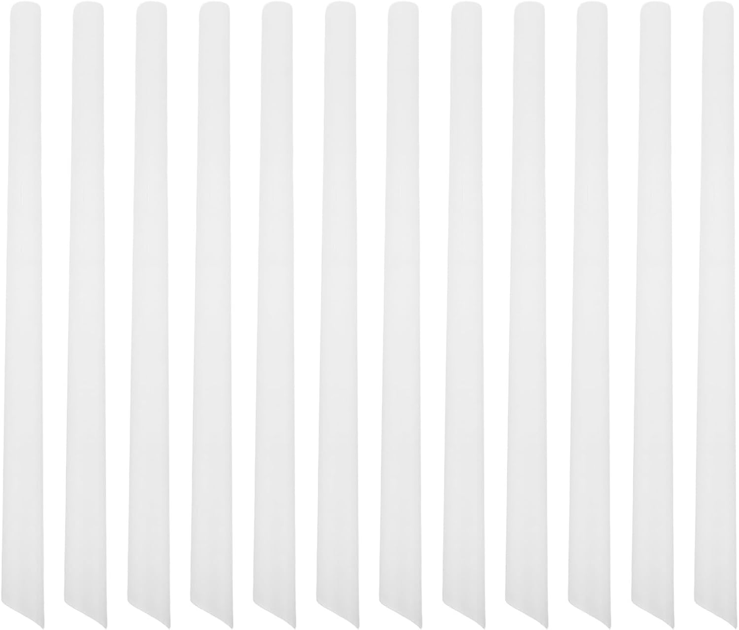 GALPADA Jumbo Smoothie Straws 6pcs Extra Wide Plastic Milkshake Straws 23cm X 1.0cm for Bubble Tea and Commercial Use