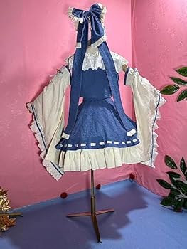 博麗霊夢　青　コスプレ衣装 Amazon.co.jp: [XIN XIN] 博麗霊夢 青霊夢 コスプレ衣装