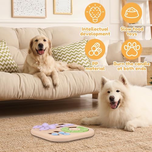 Casse-tête avec collations pour chiens pour stimulation mentale - 5