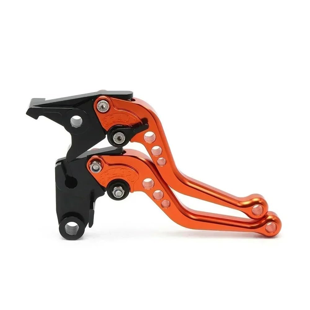 FVCMNJDGE Brake Clutch Set Lever Short Motorcycle 7/8" 22mm Adjustable Brake Clutch Levers for Suz&uki GSXR600 GSXR750 2004-2005