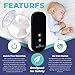 BabyBuddha Breast Pump Hands Free, Portable & Compact with 15 Levels of Control, Battery Powered Electric Breast Milk Pump, Quiet Single & Double Wearable for New Moms, FSA Baby Approved