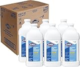 CloroxPro Anywhere Daily Disinfectant and Sanitizer, 64 Fluid Ounces (Pack of 6)