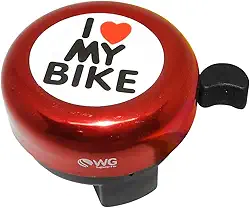 Buzina WG Sports Trim Trim I Love My Bike Vermelho