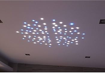 てぃんくる　BLU CIELO STELLATO Cielo stellato blu, giallo e viola durante la notte foto