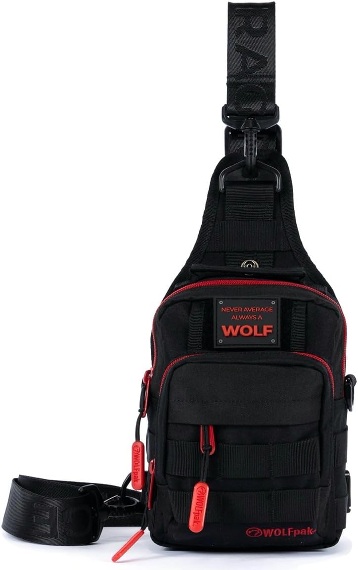 WOLFpak 4L Mini Tactical Sling Bag Red Wolf