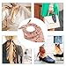 ducanll Modern Fashion Silk-Like Bandanas Marble Texture Surface Unisex Head Wrap Square Scarf Wristband for Bachelorette Party Dresses Wedding Party - 25