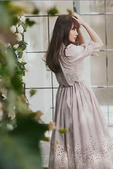 Amazon.co.jp: herlipto Back lace midi shirt dress : ファッション