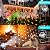 EAMBRITE Christmas Projector Lights with Remote Rotating Falling Snow Projector Show Moving Points Landscape Projection Lights for House Yard Garden Club Pub Outdoor Xmas Decorations
