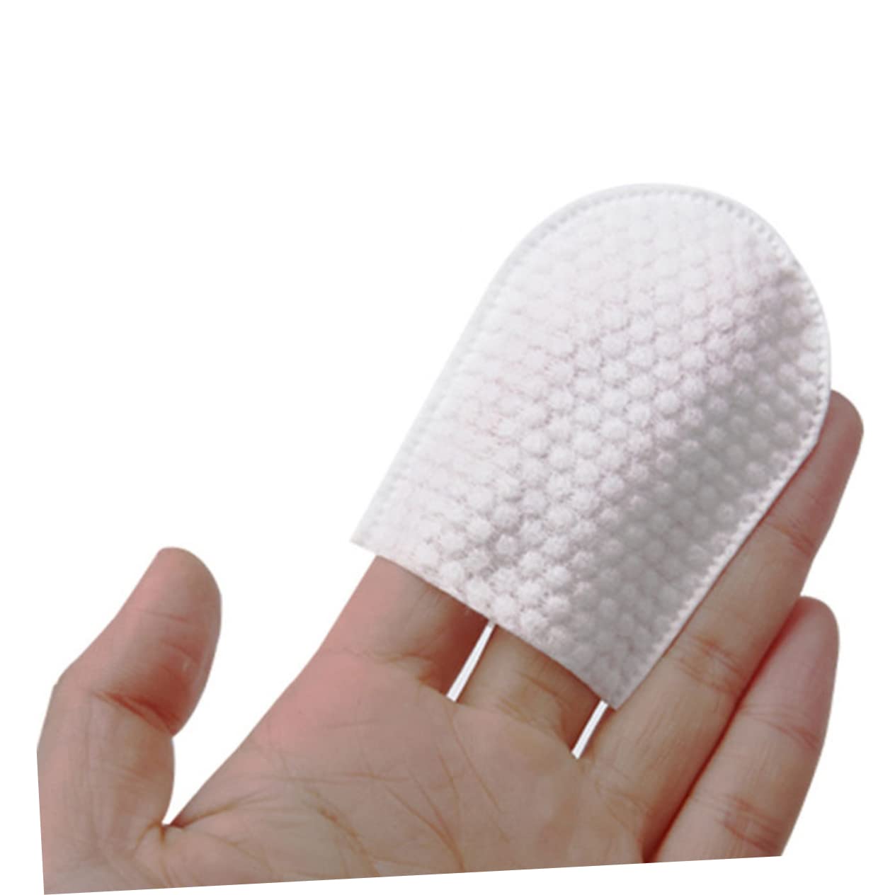 DOITOOL 240pcs U-shaped Pocket Facial Cotton Pads for Makeup Removal Skin Care More Lightweight Cosmetic Pad with Storage Box for Women - Image 4