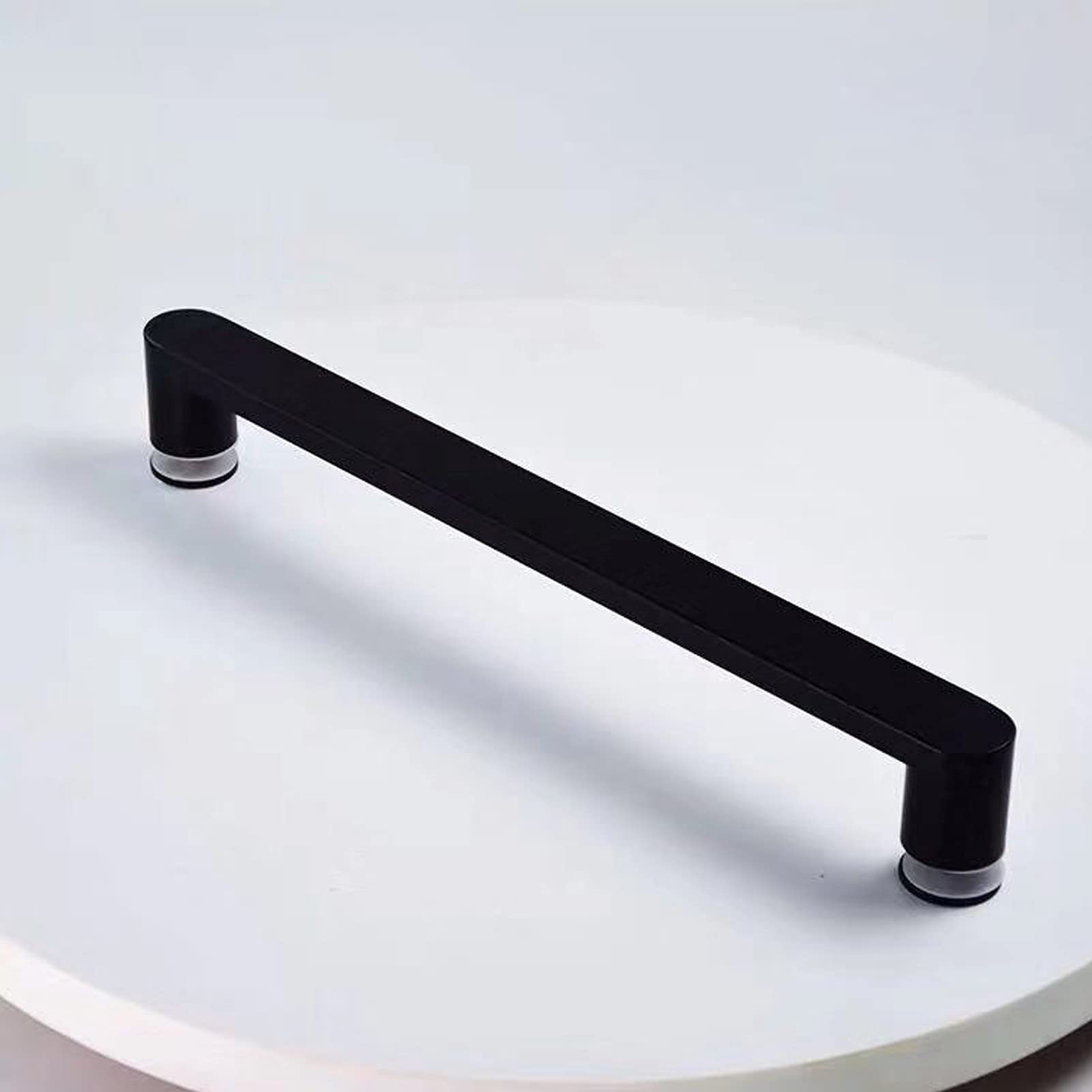 Luxe RVS (douche)deur knop Elegant zwart Luxe RVS (douche)deur knop Elegant zwart