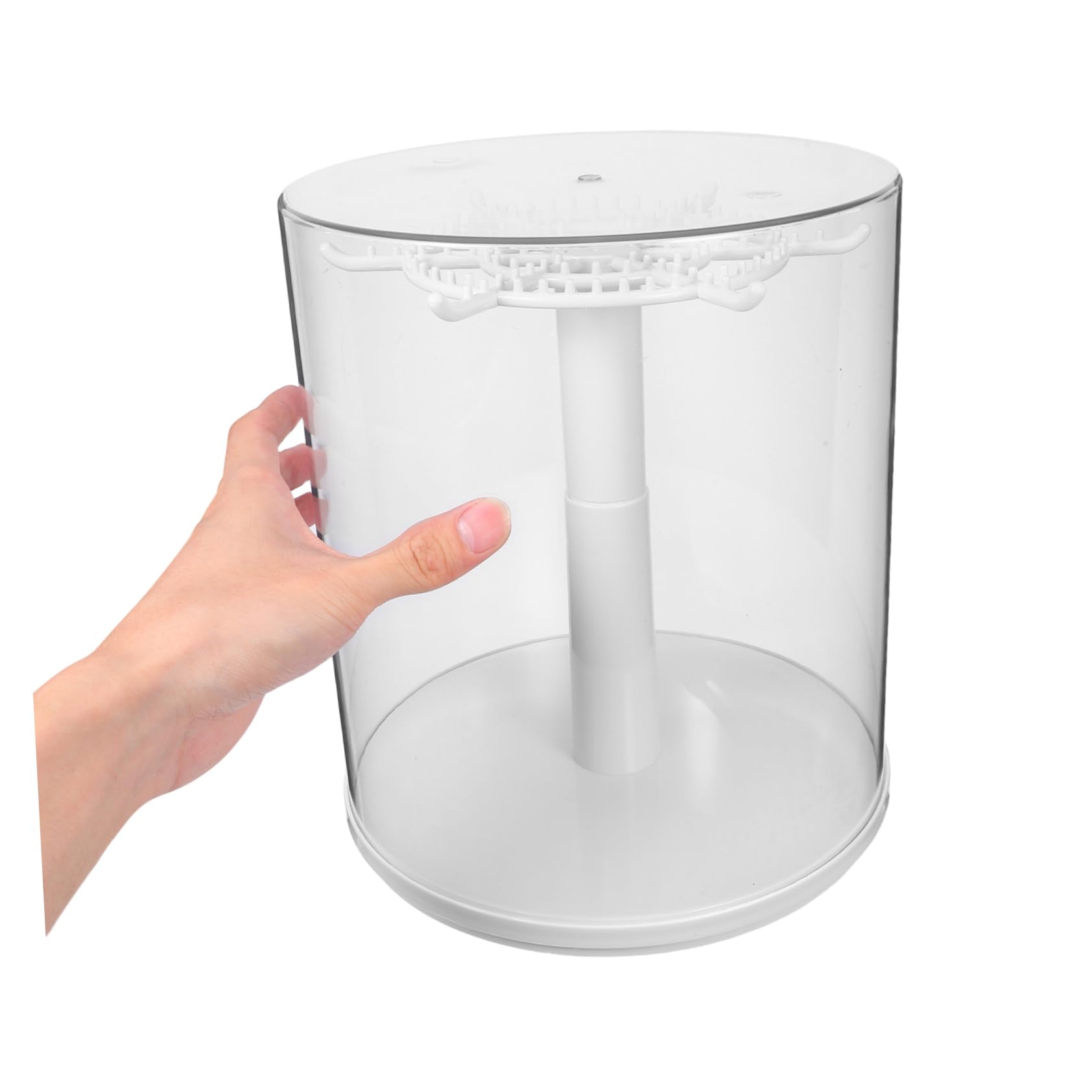 Caja de Exhibición Giratoria Transparente para Figuras