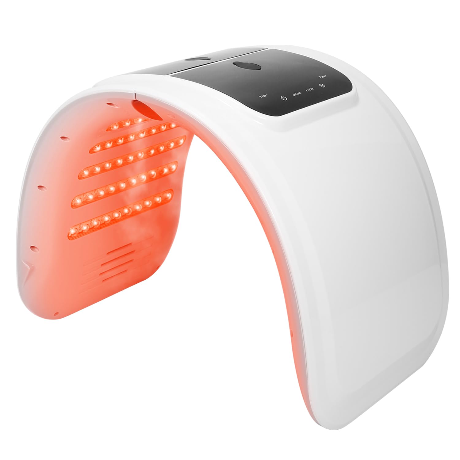 LED-Face-Red-Light-Therapy-Mask 7 Color LED Mask Light Therapy Equipment Home Skin Care Beauty Equipment for Facial Neck Body Use