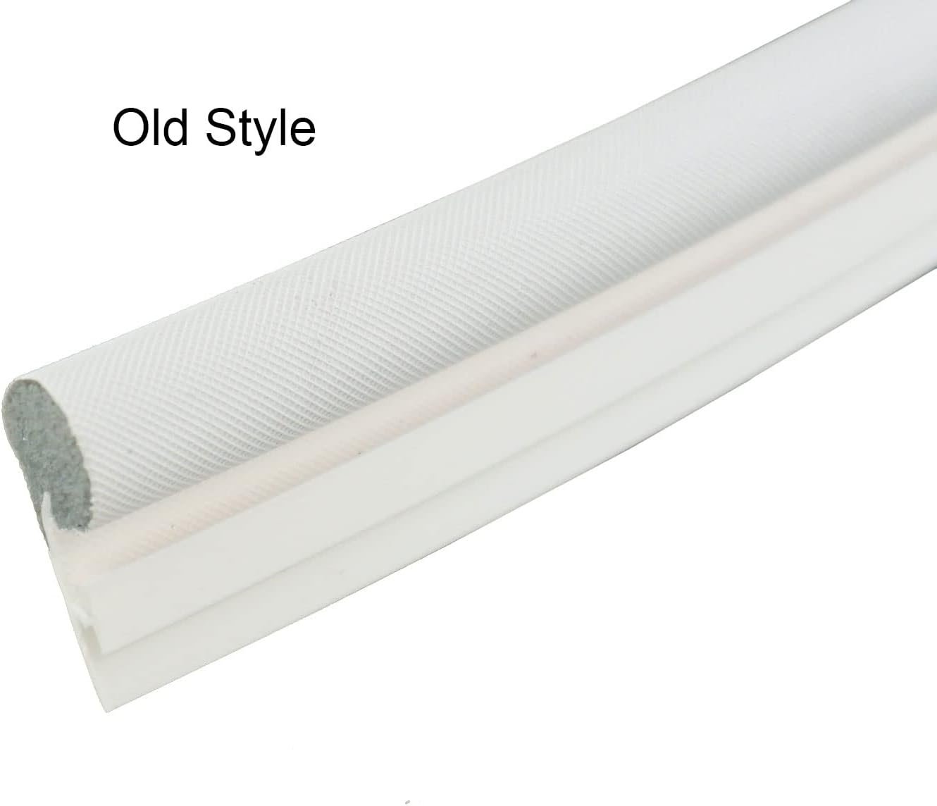 WRS Silverline Offset T-Slot Foam Bulb Weatherstripping for Windows – TPE Foam-Filled Compression Seal Replacement, .400" x .188" Offset (24 ft Roll)