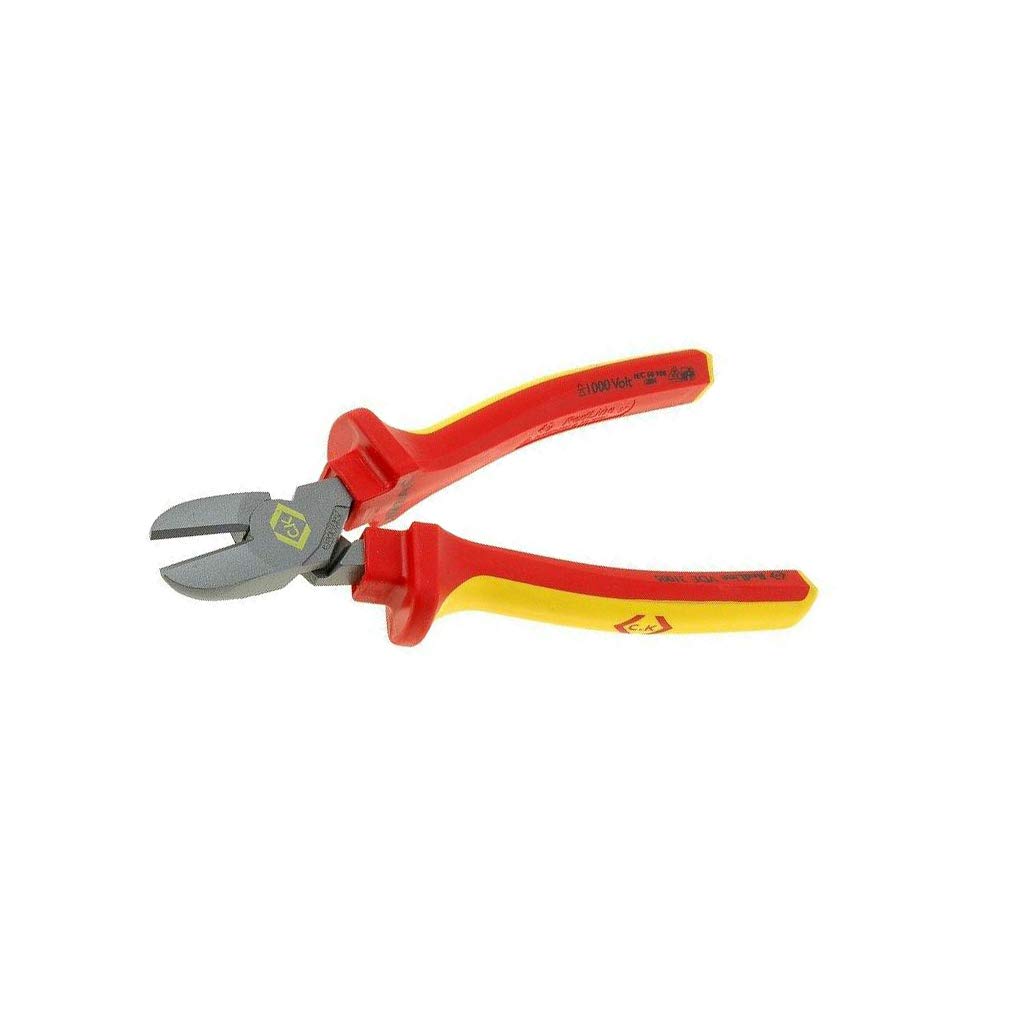 Pince coupante isolée C.K 431017 de 160mm pour sectionner sans effort