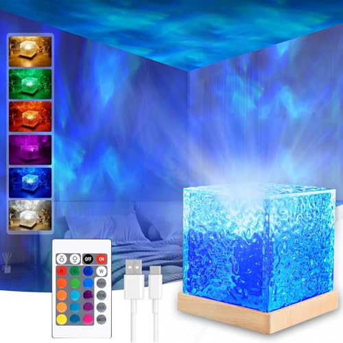 ACENZ Ocean Wave Projector Light,16 Colors Ocean...