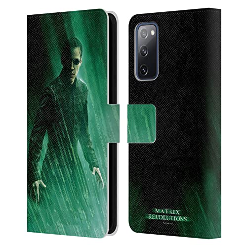 Coque en cuir Matrix Revolutions Neo 3 pour Samsung Galaxy S20 FE