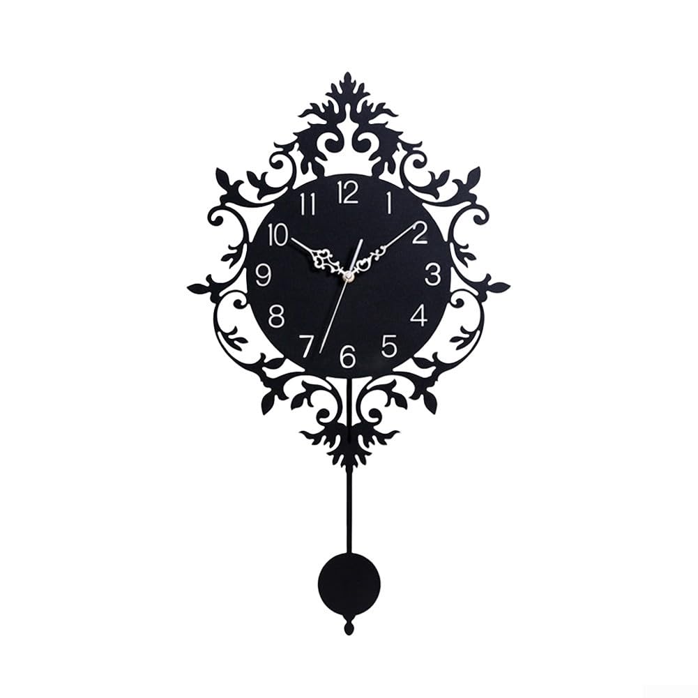 Horloge murale moderne sans tic-tac décoration de salon