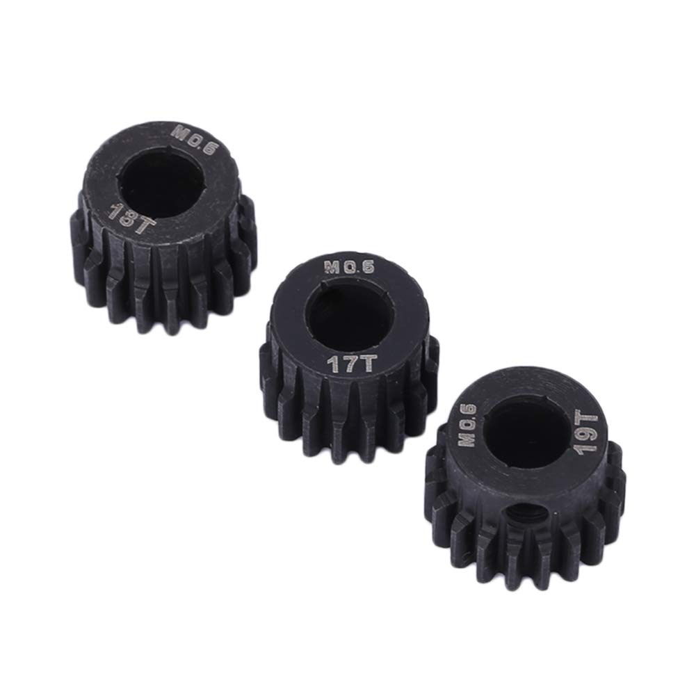 CHICIRIS Engrenage de Moteur RC, Ensemble d'engrenages de Pignon 32P Antirouille en Alliage d'aluminium pour Voitures Modèles 1/10 RC avec Arbre de 3,175 Mm (13-14T