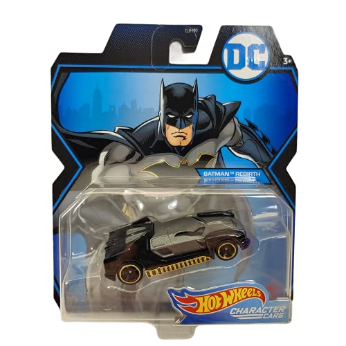 HW Cars Hot Wheels Car Batman Rebirth DC Comics Batman Batmobile