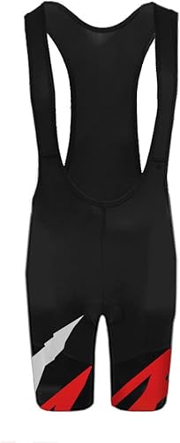 Vista 55 de UGLY FROG Designs - Pantalones cortos de ciclismo con pantalones cortos con peto, pantalones cortos de ciclismo Pro/BIP, acolchado 3D Coolmax