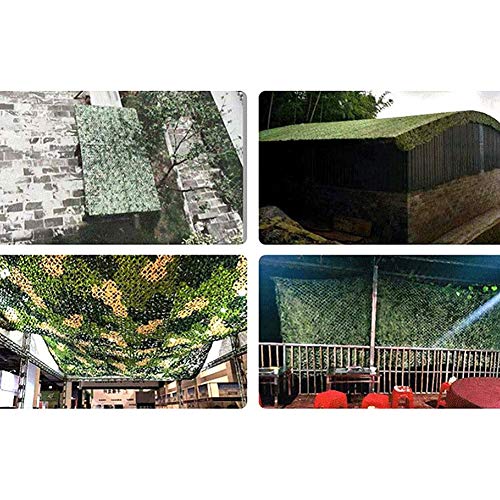 Filet de camouflage et tissu d'ombrage robuste contre la chaleur de terrasse - 7