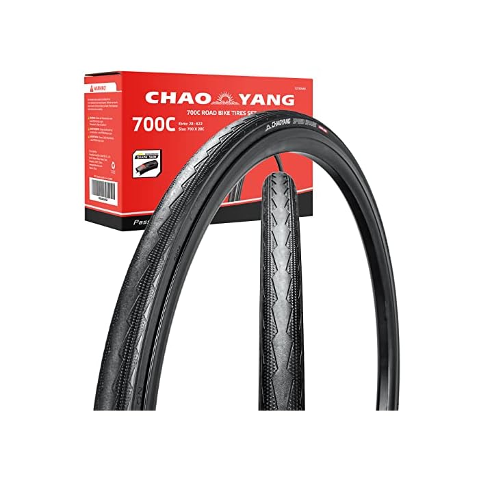Chao YANG 2-Pack 700x28C Road Bike Tires Set