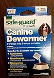 Wormers Dewormer 8 in 1 Safe Guard Canine Anti Parasite Small Dog Puppies 3 Day
