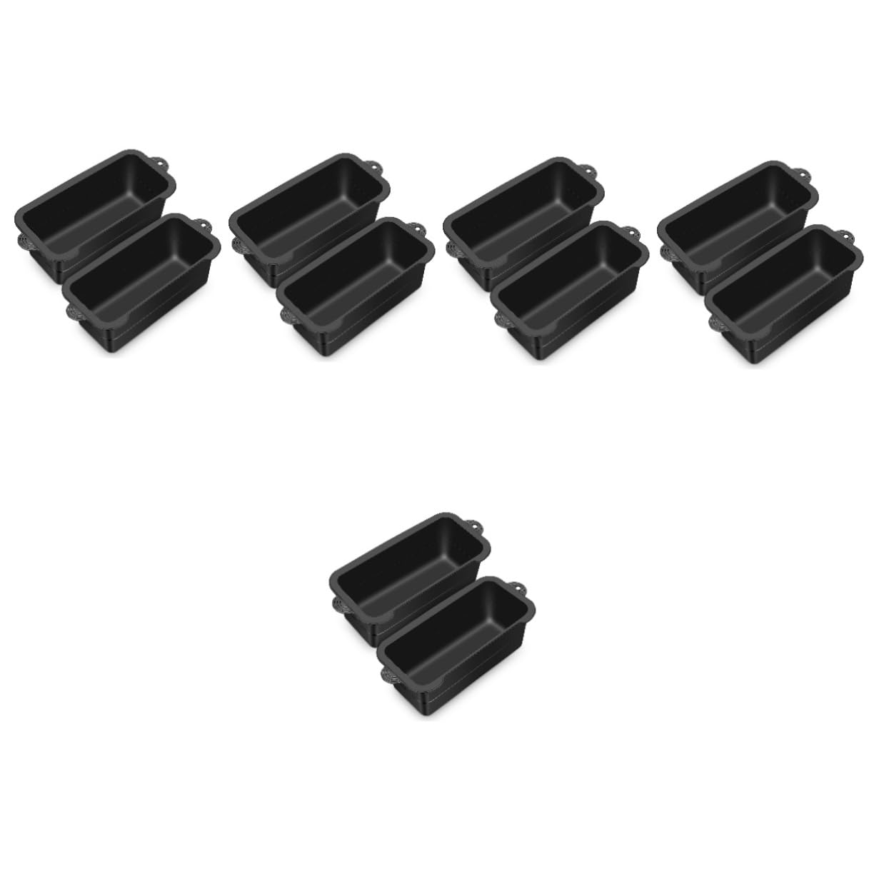 BESPORTBLE 5sets Silicone Grease Cup Liner Oil Drip Pan Liner Grill Grease Tray BBQ Grill Accessories High Temp 2pcs*5